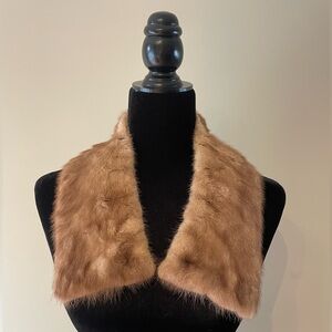 Vintage mink shawl collar 1950’s